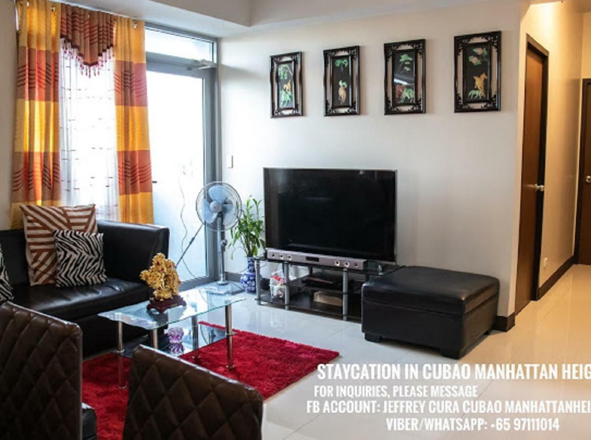 Cubao Manhattan Heights Unit 5A Tower C Bandar Quezon Luaran gambar