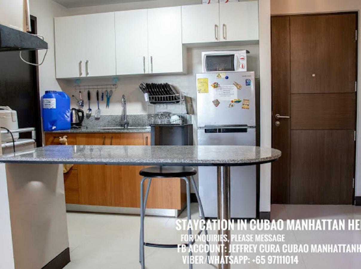 Cubao Manhattan Heights Unit 5A Tower C Bandar Quezon Luaran gambar